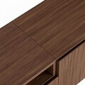 Comoda TV, Nordure, Rivoli, 160x50x35 cm, PAL, Nuc Milano / Negru