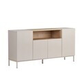 Consola, Nordure, Rialto, 160x80x40 cm, PAL, Gresie / Stejar Safir