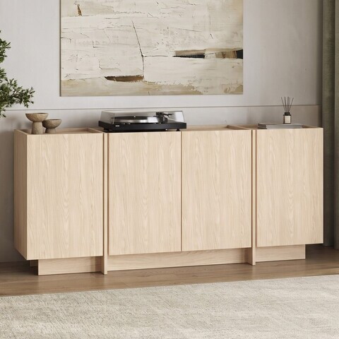 Consola, Nordure, Dorma, 180x80x45 cm, Stejar Compass