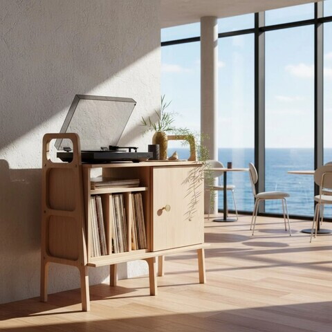 Consola, Hanah Home, CPT4835-100, 100x90x40 cm, PLACAJ CARPEN, Natural