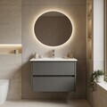Dulap de baie cu chiuvetă, Hanah Home, Arno 65, Antracit