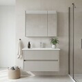 Set Dulap de Baie cu Chiuvetă și Oglindă (2 Piese), Hanah Home, Arno 85, Casmir