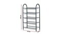 Suport pentru pantofi, Hanah Home, Lyra, 64x108x30 cm, Negru