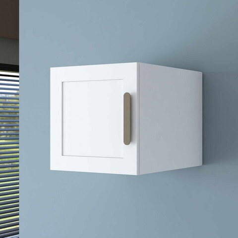 Dulap pentru haine, Hanah Home, BA264, 45x45x57.5 cm, Alb
