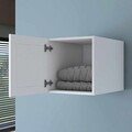 Dulap pentru haine, Hanah Home, BA264, 45x45x57.5 cm, Alb