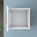 Dulap pentru haine, Hanah Home, BA264, 45x45x57.5 cm, Alb