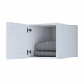 Dulap pentru haine, Hanah Home, BA264, 45x45x57.5 cm, Alb