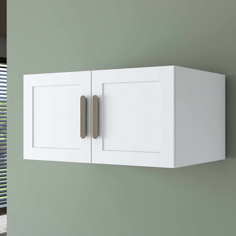 Dulap pentru haine, Hanah Home, BA263, 90x45x57.5 cm, Alb