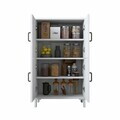 Dulap de baie, Hanah Home, KC116, 60x103.6x32.5 cm, Alb