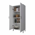 Dulap de baie, Hanah Home, KC114, 60x133.6x32.5 cm, Alb