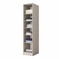 Dulap pentru haine, Hanah Home, BA251, 45x210x57.5 cm, Gresie