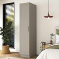 Dulap pentru haine, Hanah Home, BA310, 45x210x57.5 cm, Gresie