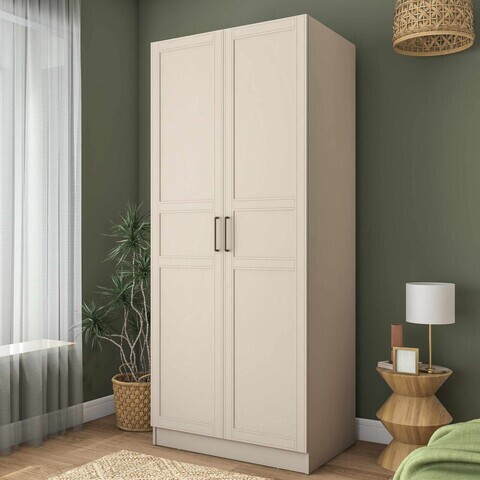 Dulap pentru haine, Hanah Home, BA248, 90x210x57.5 cm, Gresie