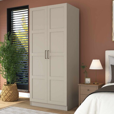 Dulap pentru haine, Hanah Home, BA273, 90x210x57.5 cm, Gresie