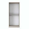 Dulap pentru haine, Hanah Home, BA273, 90x210x57.5 cm, Gresie
