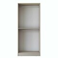 Dulap pentru haine, Hanah Home, BA287, 90x210x57.5 cm, Gresie