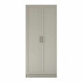 Dulap pentru haine, Hanah Home, BA305, 90x210x57.5 cm, Gresie