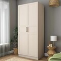 Dulap pentru haine, Hanah Home, BA250, 90x210x57.5 cm, Gresie