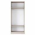 Dulap pentru haine, Hanah Home, BA250, 90x210x57.5 cm, Gresie