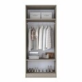 Dulap pentru haine, Hanah Home, BA275, 90x210x57.5 cm, Gresie