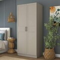 Dulap pentru haine, Hanah Home, BA289, 90x210x57.5 cm, Gresie
