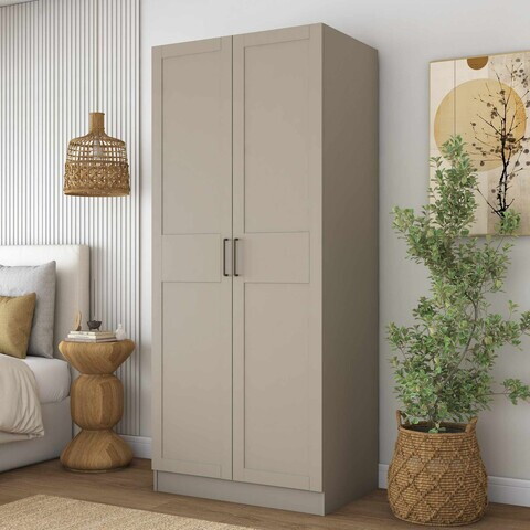 Dulap pentru haine, Hanah Home, BA288, 90x210x57.5 cm, Gresie