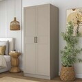 Dulap pentru haine, Hanah Home, BA288, 90x210x57.5 cm, Gresie