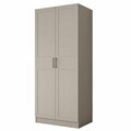 Dulap pentru haine, Hanah Home, BA288, 90x210x57.5 cm, Gresie