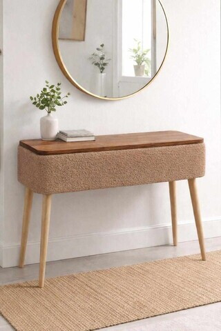 Bufet, Hanah Home, Sole, 90x90x30 cm, Maro