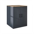 Dulap masina de spalat, Hanah Home, 1016.56, 70x90x69 cm, PAL MELAMINAT, Pin Atlantic / Antracit