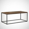 Masuta de cafea Cosco Walnut, Comforty, 95x55x43 cm, aluna