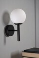 Aplica de perete, Opviq, 534LUN6803, Alb/Negru