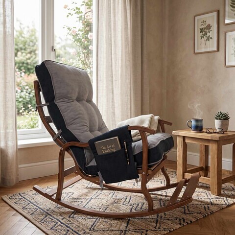 Balansoar, Atelier del Sofa, 352DWL1102, Verde petrol / Gri