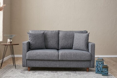 Canapea 2 locuri, Atelier del Sofa, 613LFS1140, Gri