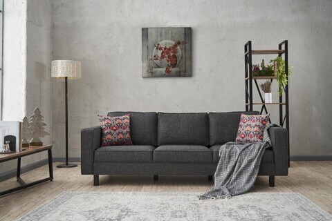 Canapea 3 locuri, Atelier del Sofa, 613LFS1182, Antracit