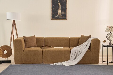 Canapea 3 locuri, Atelier del Sofa, 613LFS1111, Maro