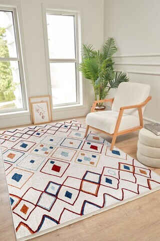 Covor, Colorıum Co009, 160x230 cm, Poliester, Multicolor