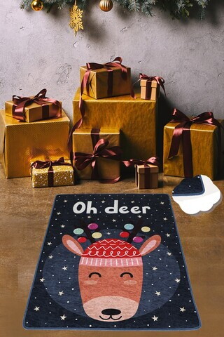 Covor, Oh Deer Djt, 80x120 cm, Multicolor