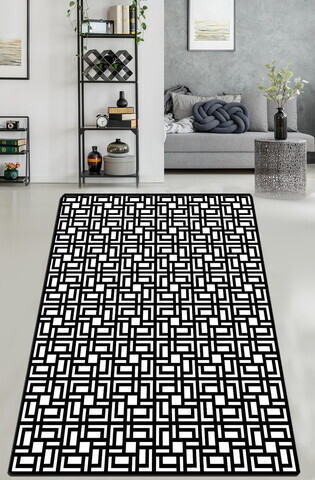 Covor, Labyrinth Djt, 140x190 cm, Multicolor
