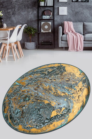 Covor, Prato Oval Djt, 140x190 cm, Multicolor