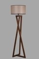 Lampadar, Luin, 8278-3, E27, 60 W, lemn/textil