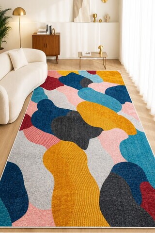Covor, Paisa, 100x200 cm, Multicolor
