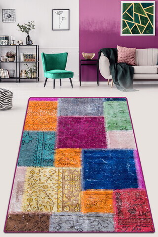 Covor, Color Stitch, 150x240 cm, Multicolor