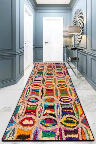 Covor, Circulo Djt, 80x150 cm, Multicolor