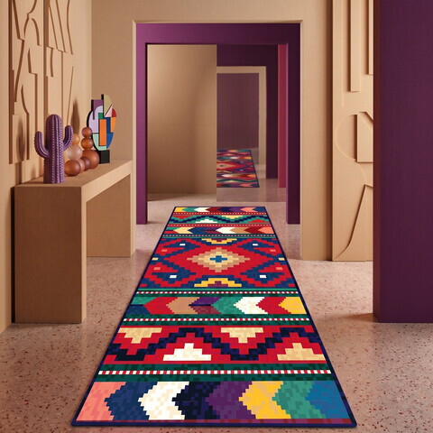 Covor, Ordo Djt HC, 80x150 cm, Multicolor