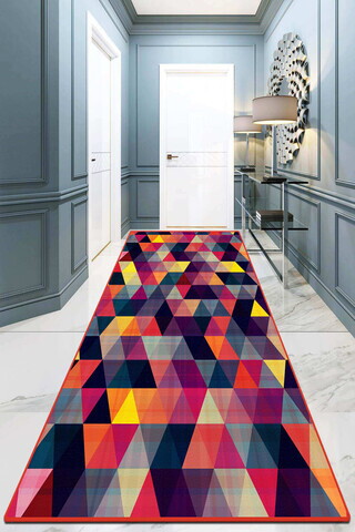 Covor, Bunt Djt, 80x200 cm, Multicolor