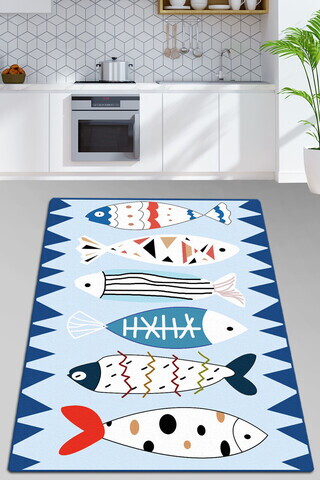 Covor, Le Poisson 100 x 160, 100x160 cm, Multicolor