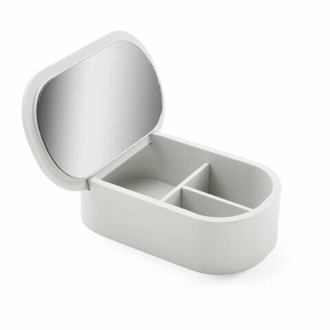 Cutie de bijuterii cu 3 compartimente White