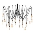 Candelabru, Nitid, Kabluni - MR - 920, E27, 100 W, metal