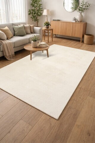 Covor, CLR-PUFFY-BEJ-34, 160x250 cm, Poliester, Bej